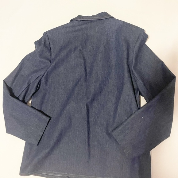 Koret city blues denim blazer L - Picture 2 of 4